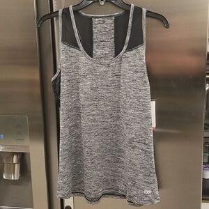 💕MARIKA💕 Dry-Wik Heathered Mesh Tank Top